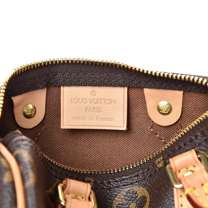 Louis Vuitton Monogram World Tour Nano Speedy 6 of 10