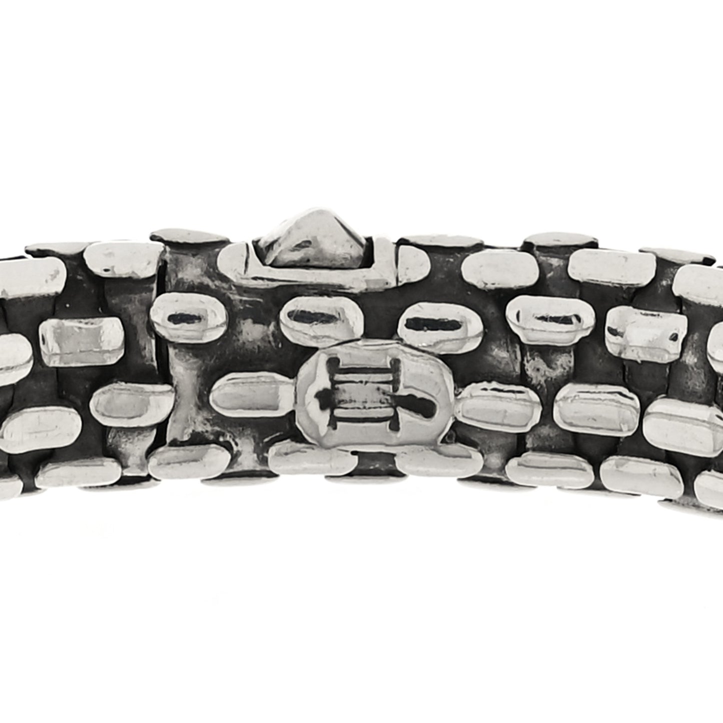 Sterling Silver 8mm Dot Bangle Bracelet