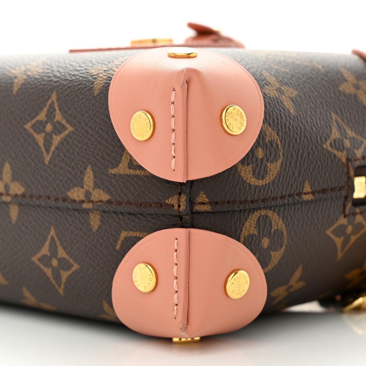 Monogram Petite Malle Souple Peach