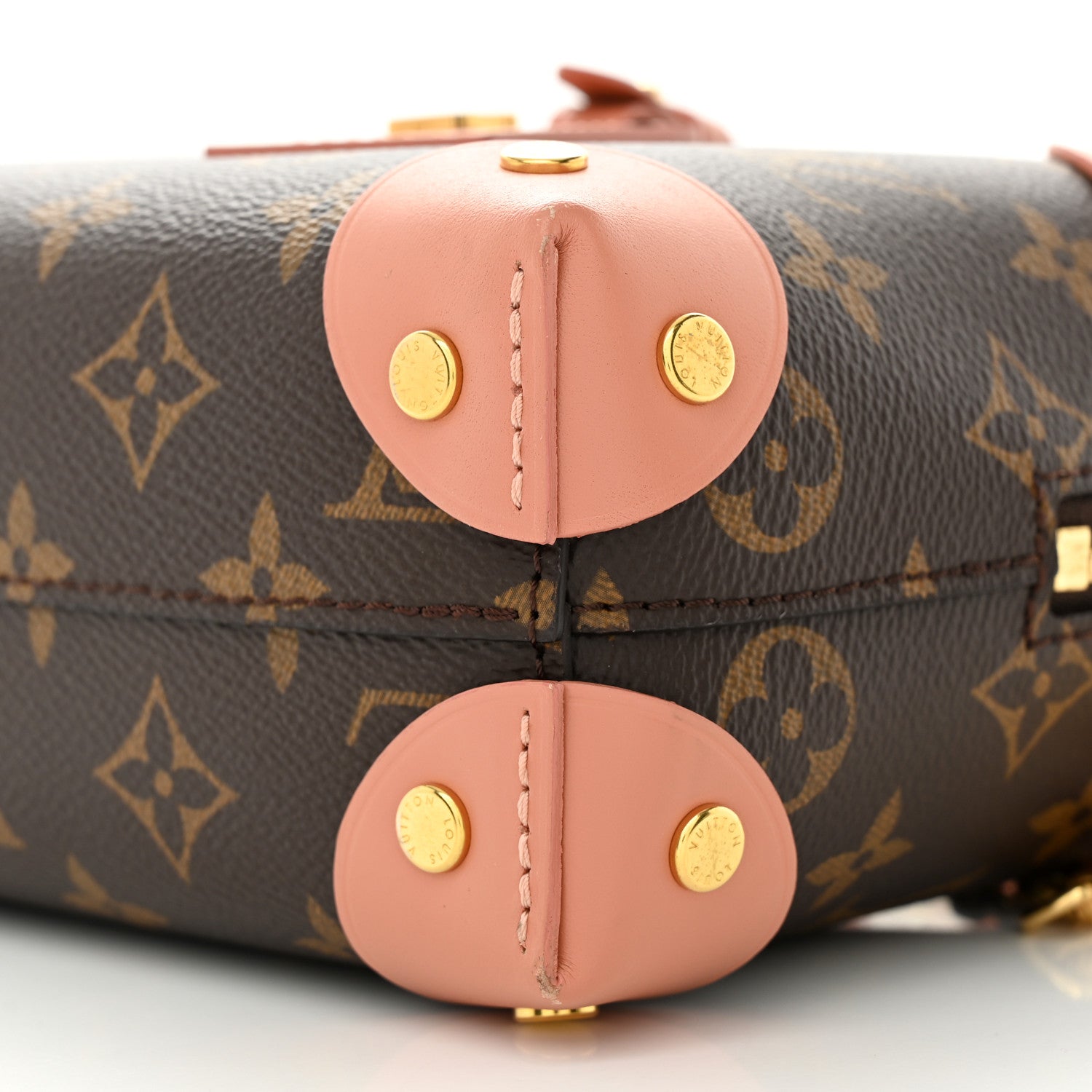 Louis Vuitton Monogram Petite Malle Souple Peach 10 of 11