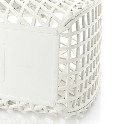 Fendi Recycled Plastic Vitello Liberty Matte Medium Fendi Basket White Ice 9 of 11