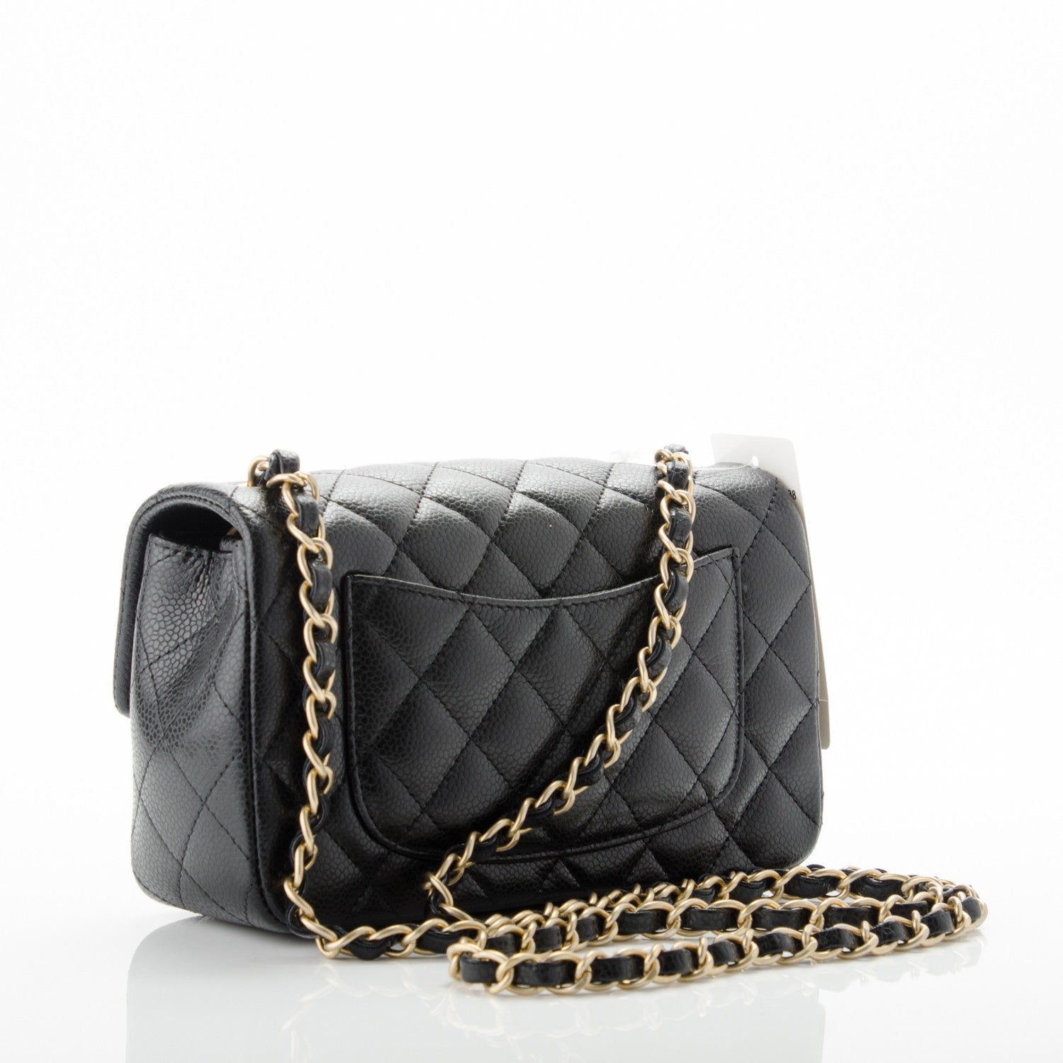 Chanel Caviar Quilted Mini Rectangular Flap Black 3 of 8