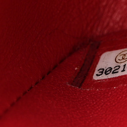 Chanel Aged Calfskin Quilted 2.55 Reissue Mini Flap Red 7 of 13