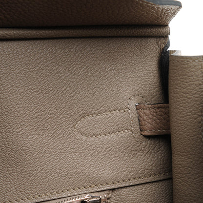 Hermes Togo Birkin 35 Gris Tourterelle 20 of 21