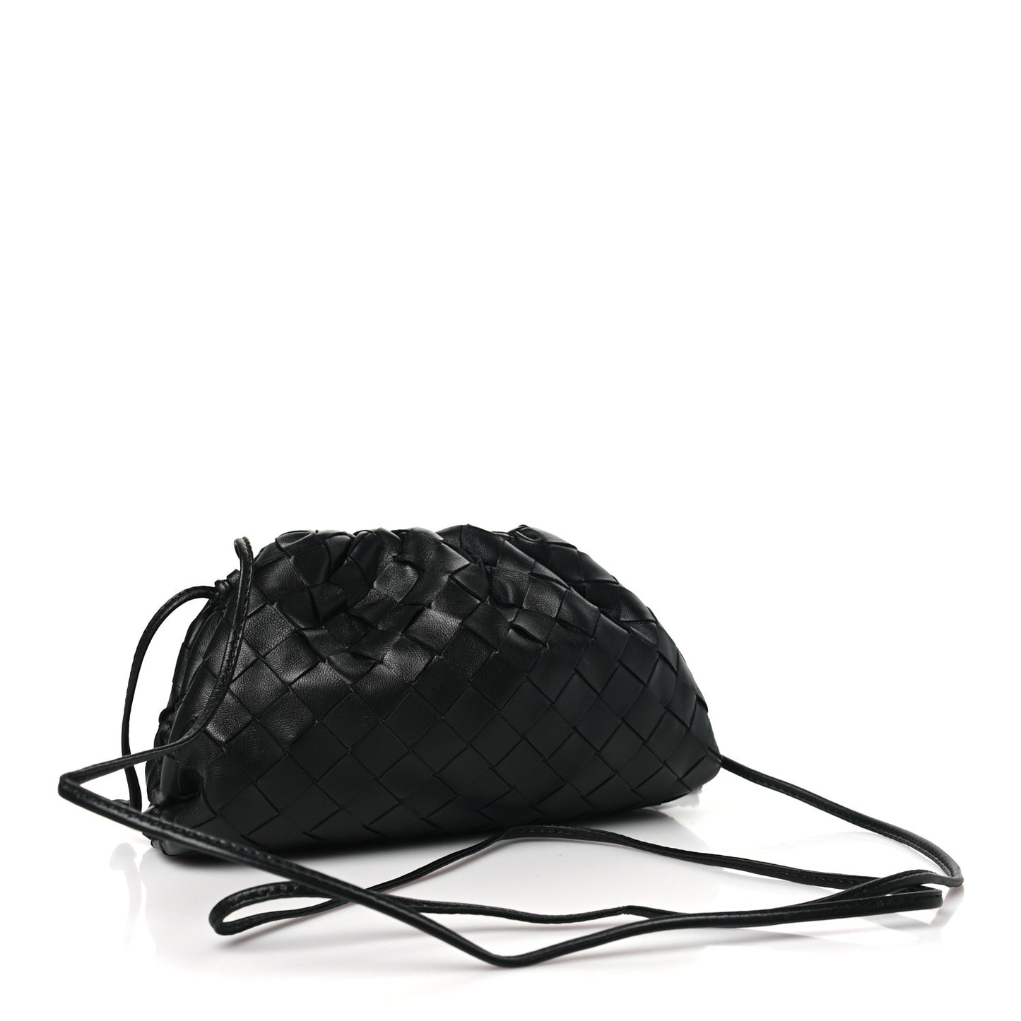 Nappa Intrecciato The Mini Pouch Black