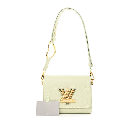 Louis Vuitton Epi Twist My Heart Shoulder Bag PM Matcha Green 3 of 12
