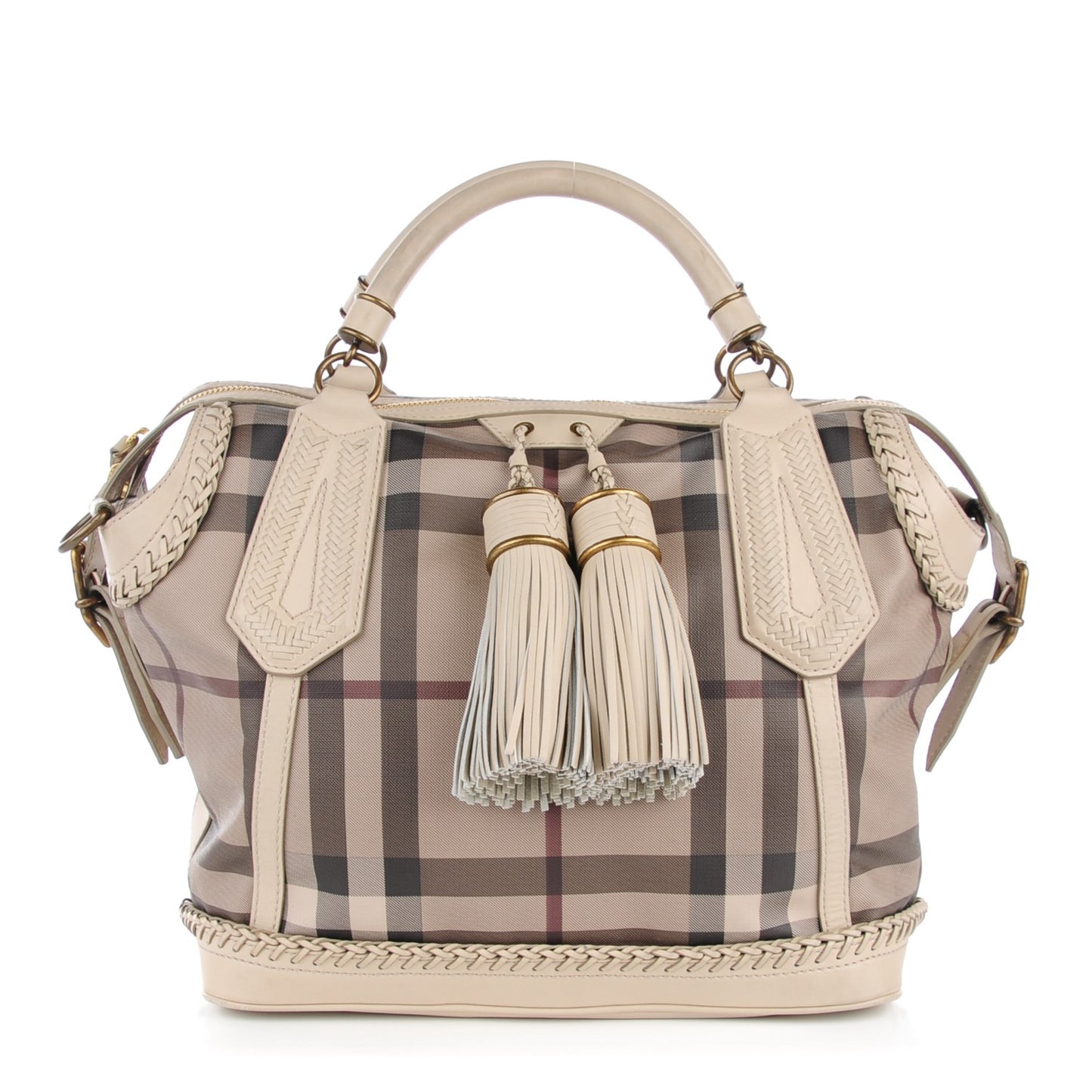 Smoked Check Medium Ellers Tote Trench