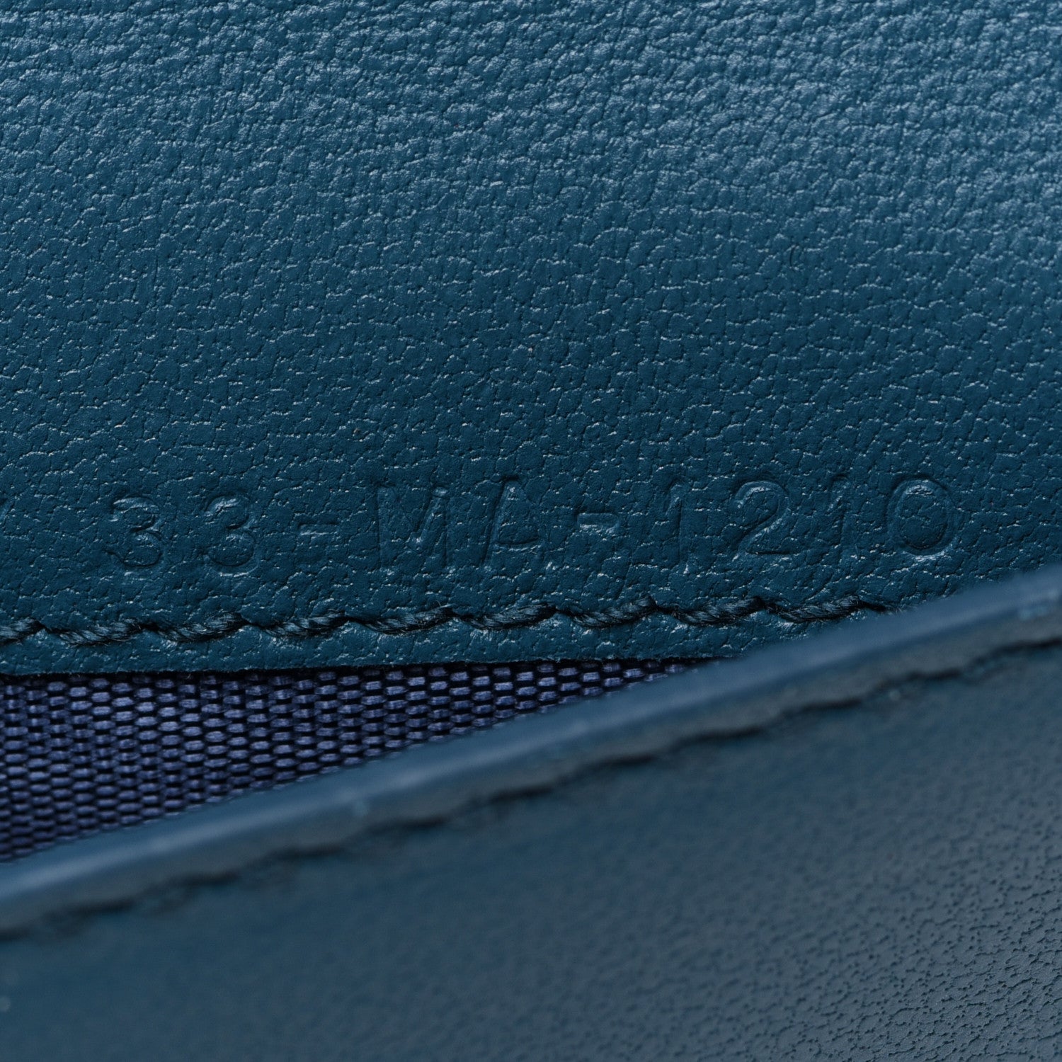 Christian Dior Lambskin Cannage Small Lady Dior Flap Card Holder Deep Ocean 8 of 9