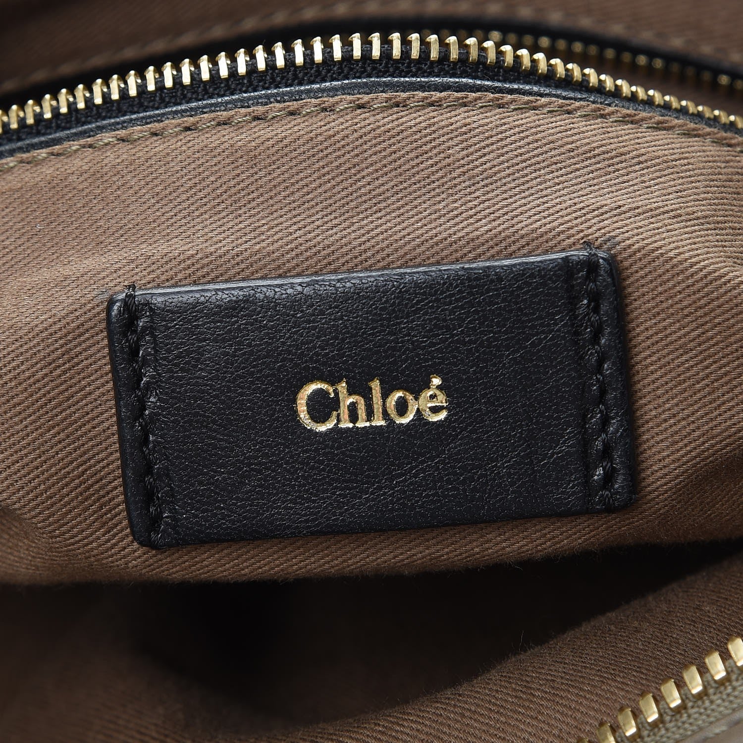 Chloe Calfskin Medium Kira Bowler Tote Khaki 6 of 16