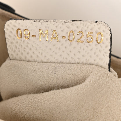 Christian Dior Grained Calfskin Mini Saddle Bag White 7 of 10