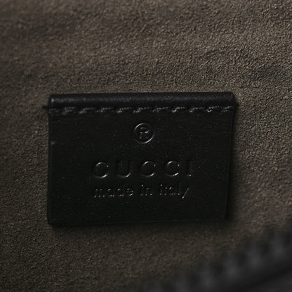 Gucci GG Supreme Monogram Belt Bag Black 6 of 9