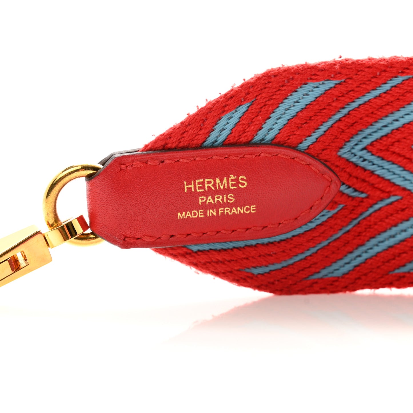 Toile Swift 50mm Sangle ZigZag Shoulder Strap Rouge De Coeur Bleu Du Nord