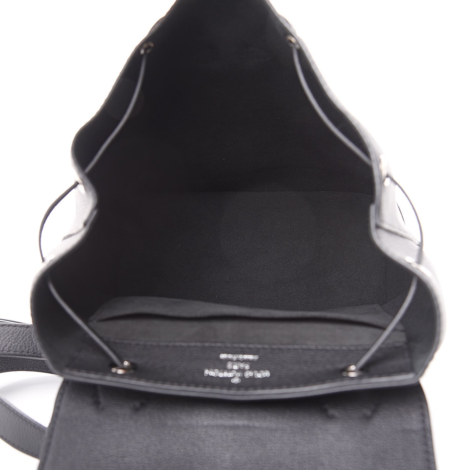 Louis Vuitton Calfskin Lockme Backpack Black 5 of 11