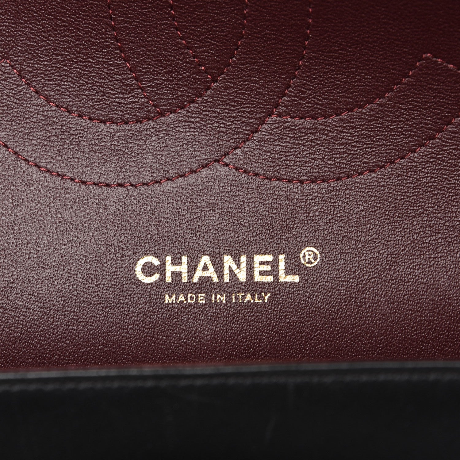 Chanel Lambskin Quilted Jumbo Double Flap Black 6 of 8