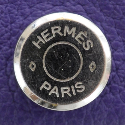 Hermes Togo Dogon Combined Wallet Iris 6 of 10