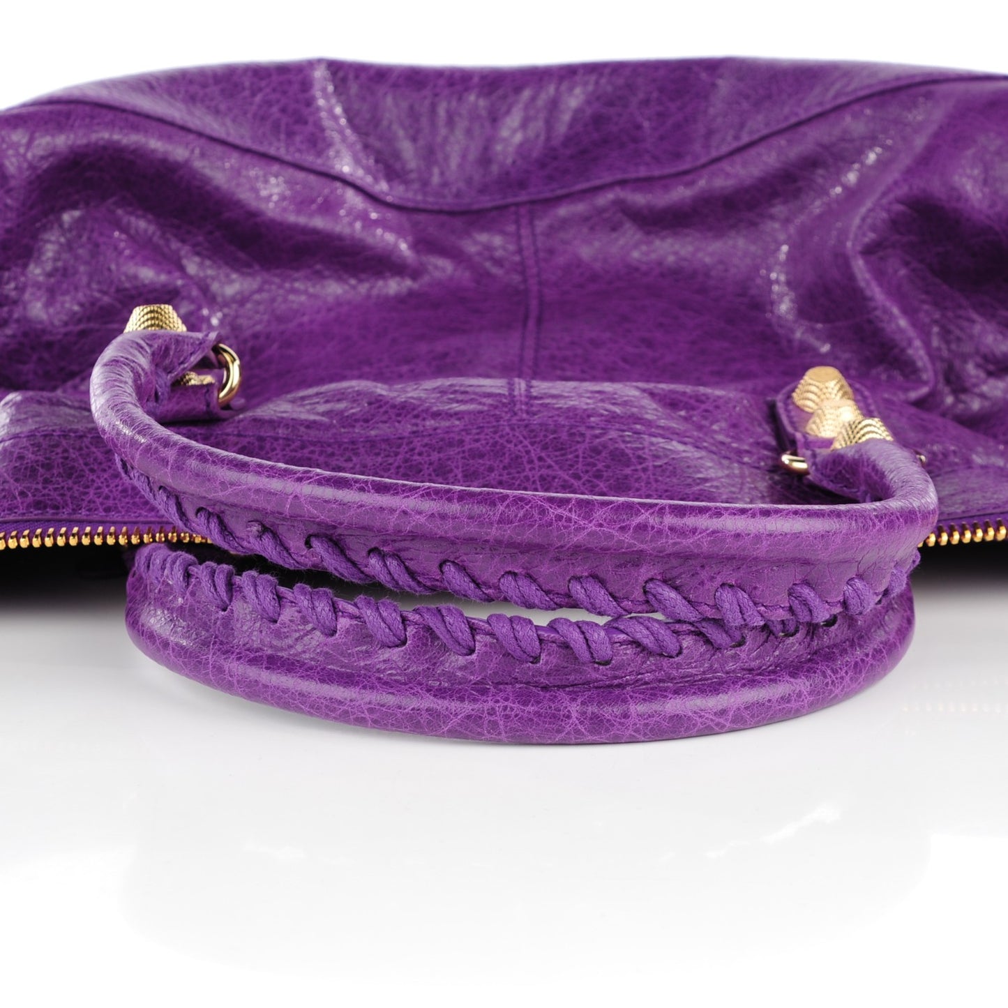 Agneau Giant 12 Gold Hardware Work Ultraviolet