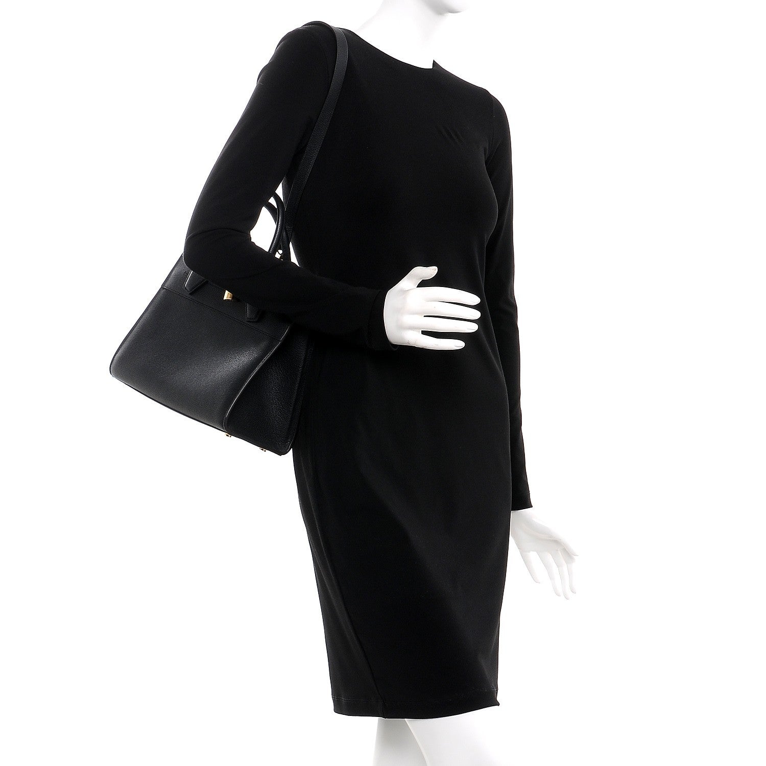 Louis Vuitton Taurillon City Steamer PM Black 2 of 8
