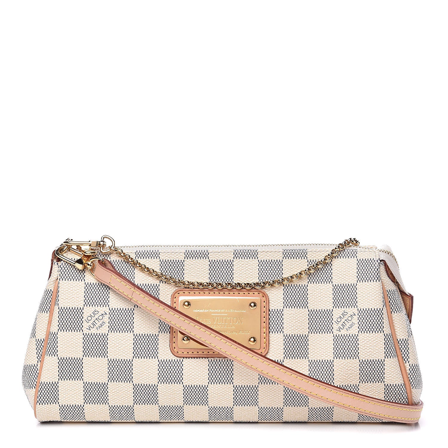 Louis Vuitton Damier Azur Eva Clutch 1 of 9