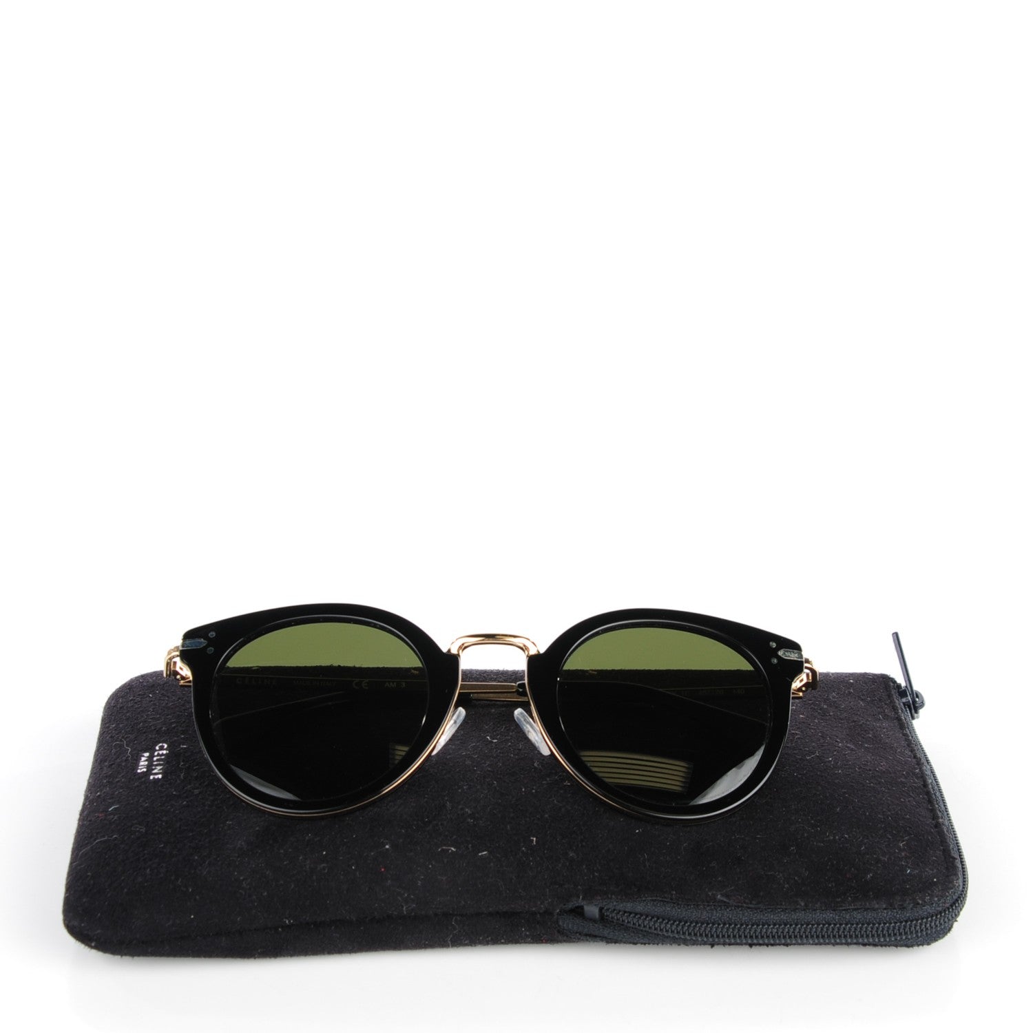 Celine Acetate Lea Sunglasses CL41373/S Black 7 of 7