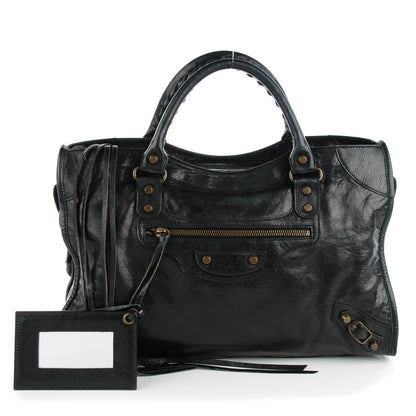 Balenciaga Chevre Classic Hardware City Black 1 of 8