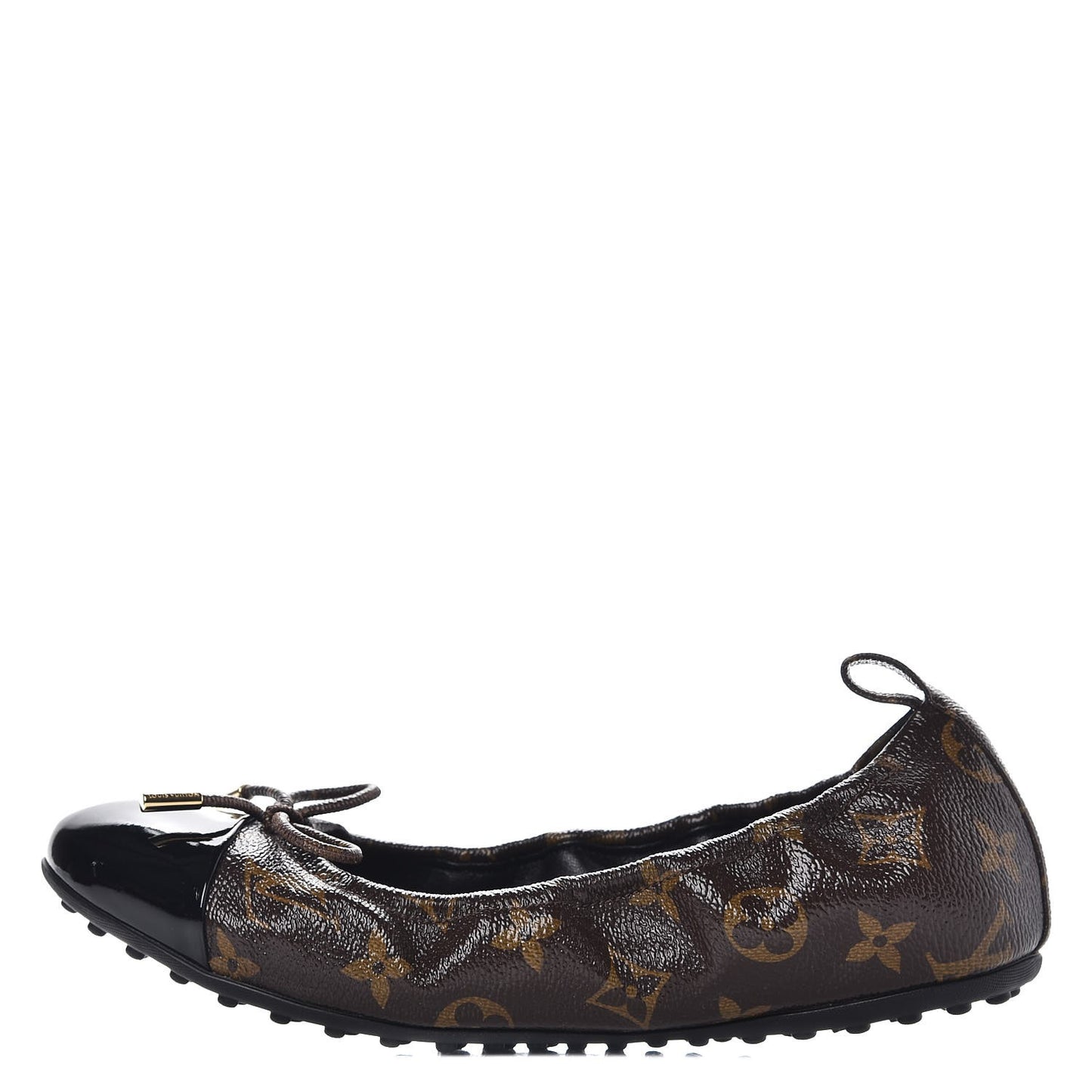 Monogram Flirty Ballerina Flats 39 Black