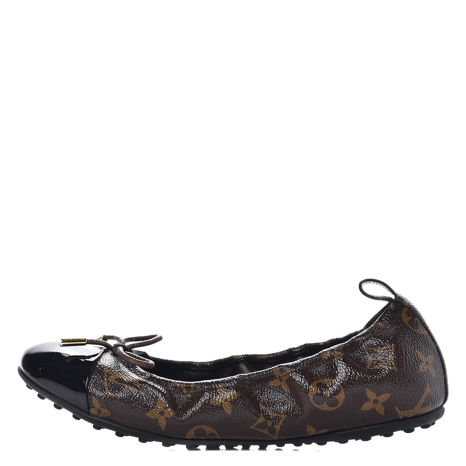 Louis Vuitton Monogram Flirty Ballerina Flats 39 Black 1 of 9