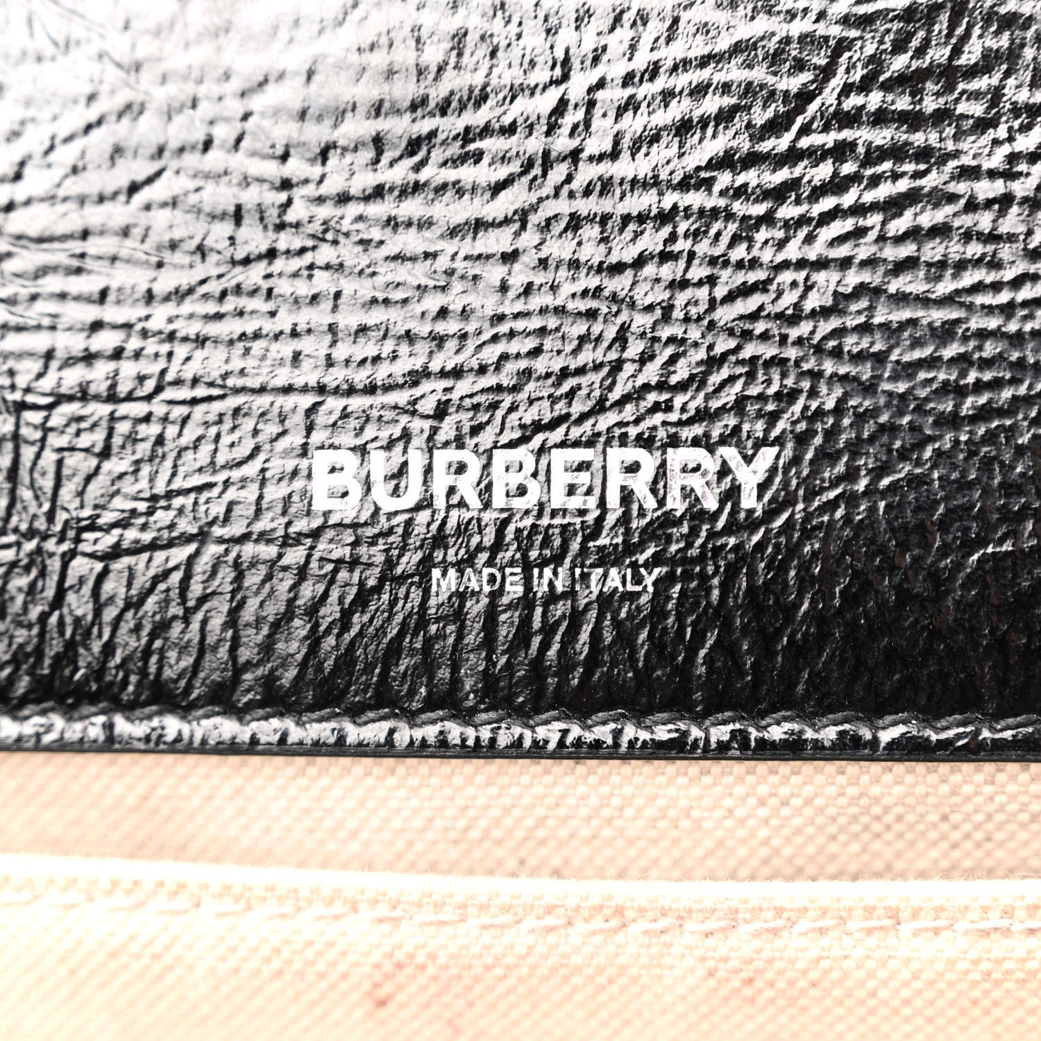Burberry Patent Quilted Resin Chain Small Lola Bag Black 6 of 10