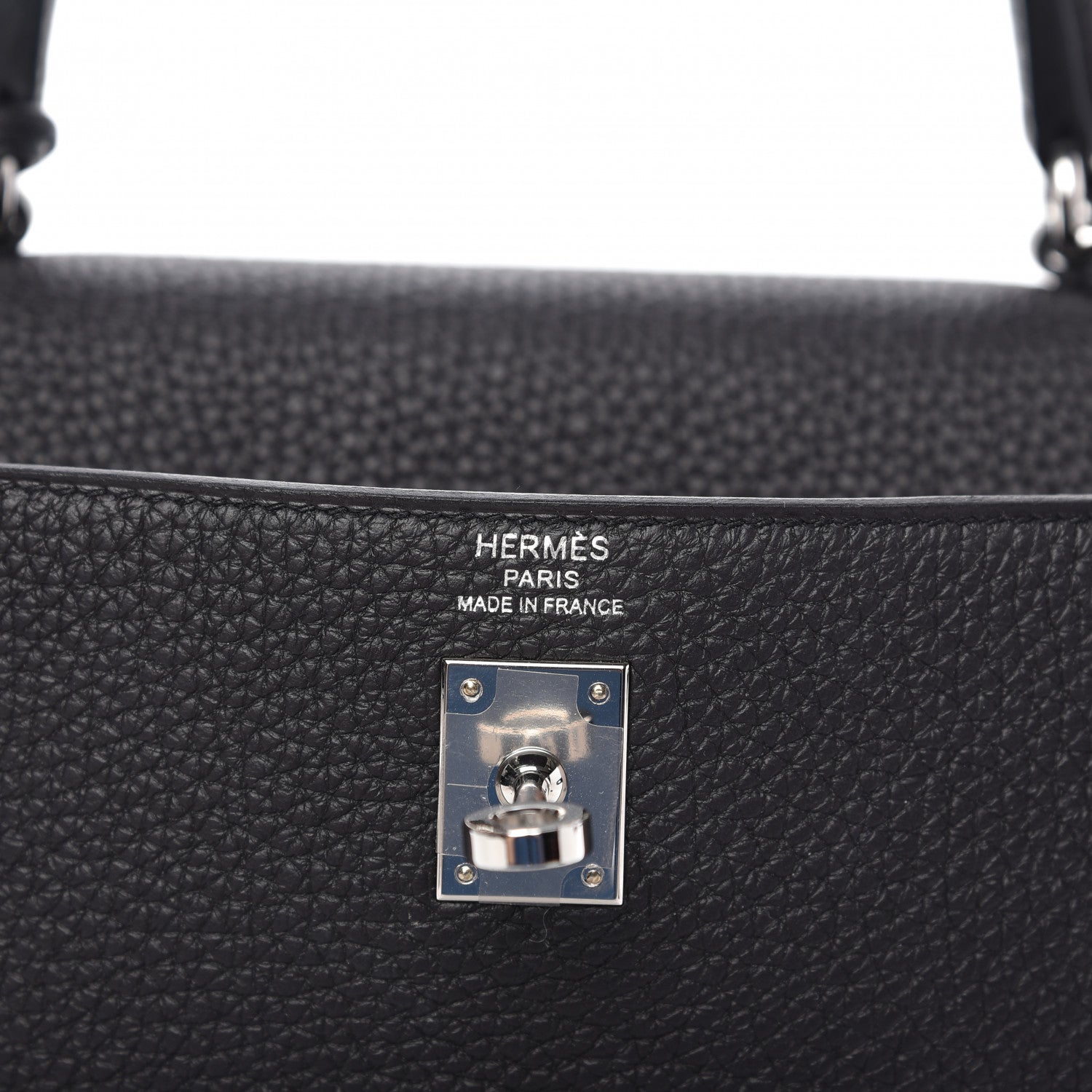 Hermes Togo Kelly Retourne 25 Black 8 of 11