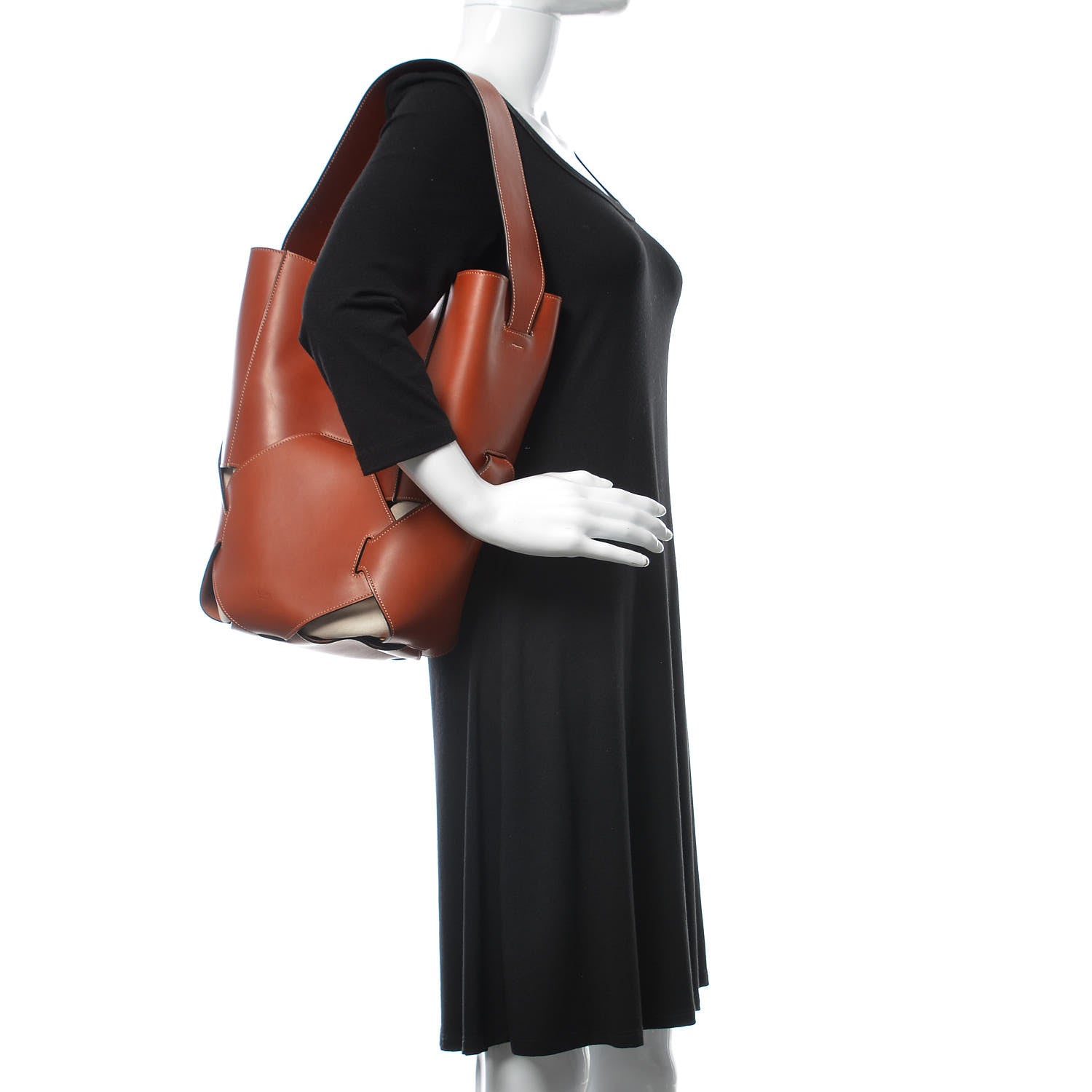 Celine Natural Calfskin Large Holdall Shoulder Bag Brick 2 of 8