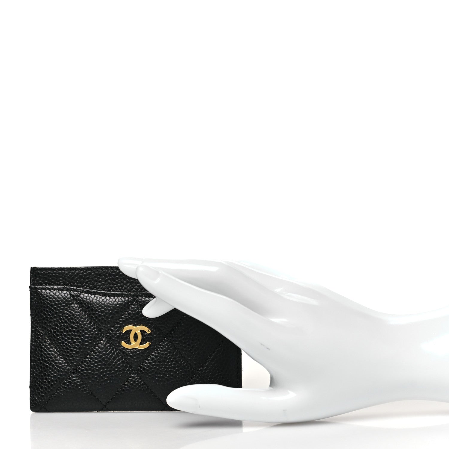 Chanel Caviar Quilted Card Holder Black 2 of 8