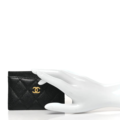 Chanel Caviar Quilted Card Holder Black 2 of 8