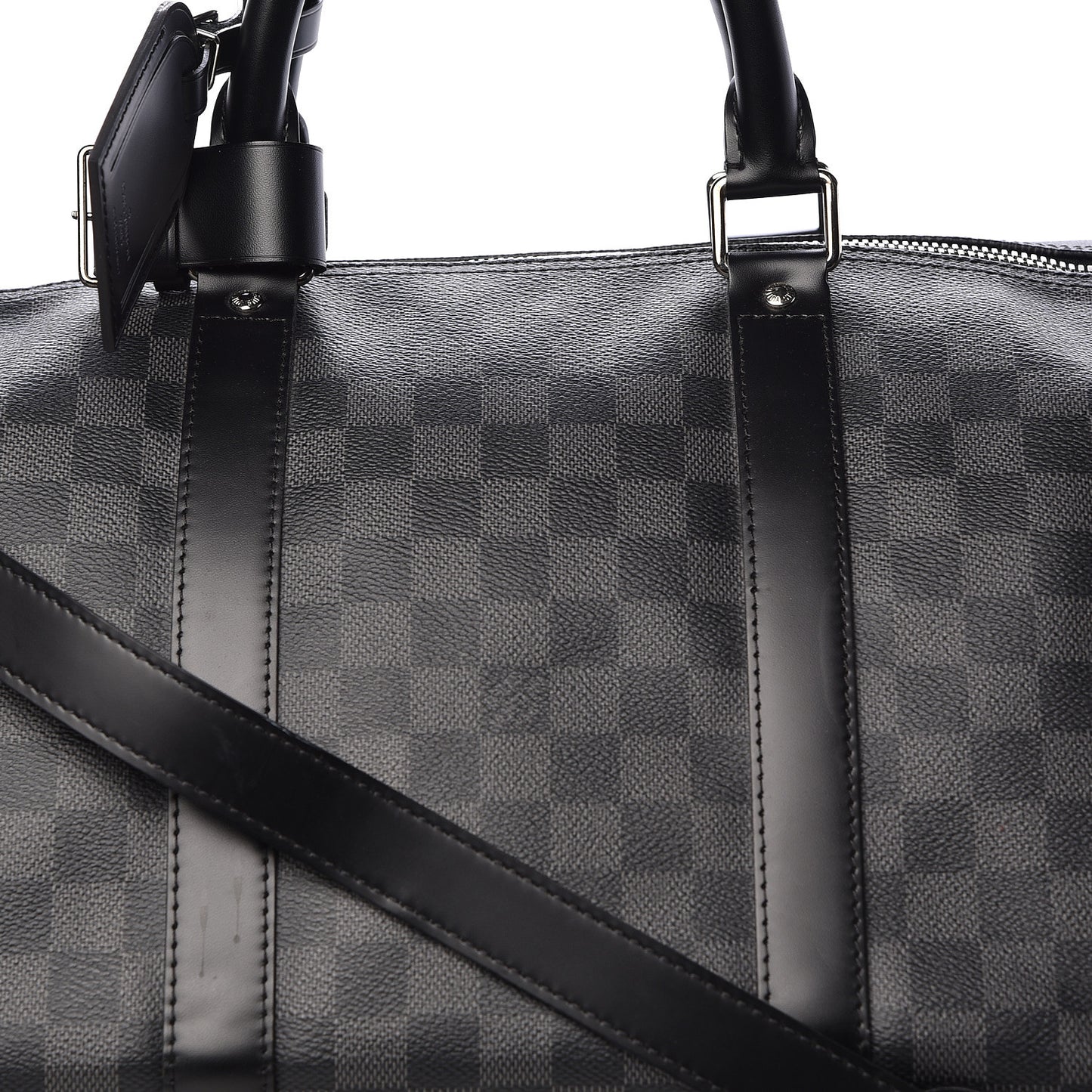 Damier Graphite Keepall Bandouliere 55