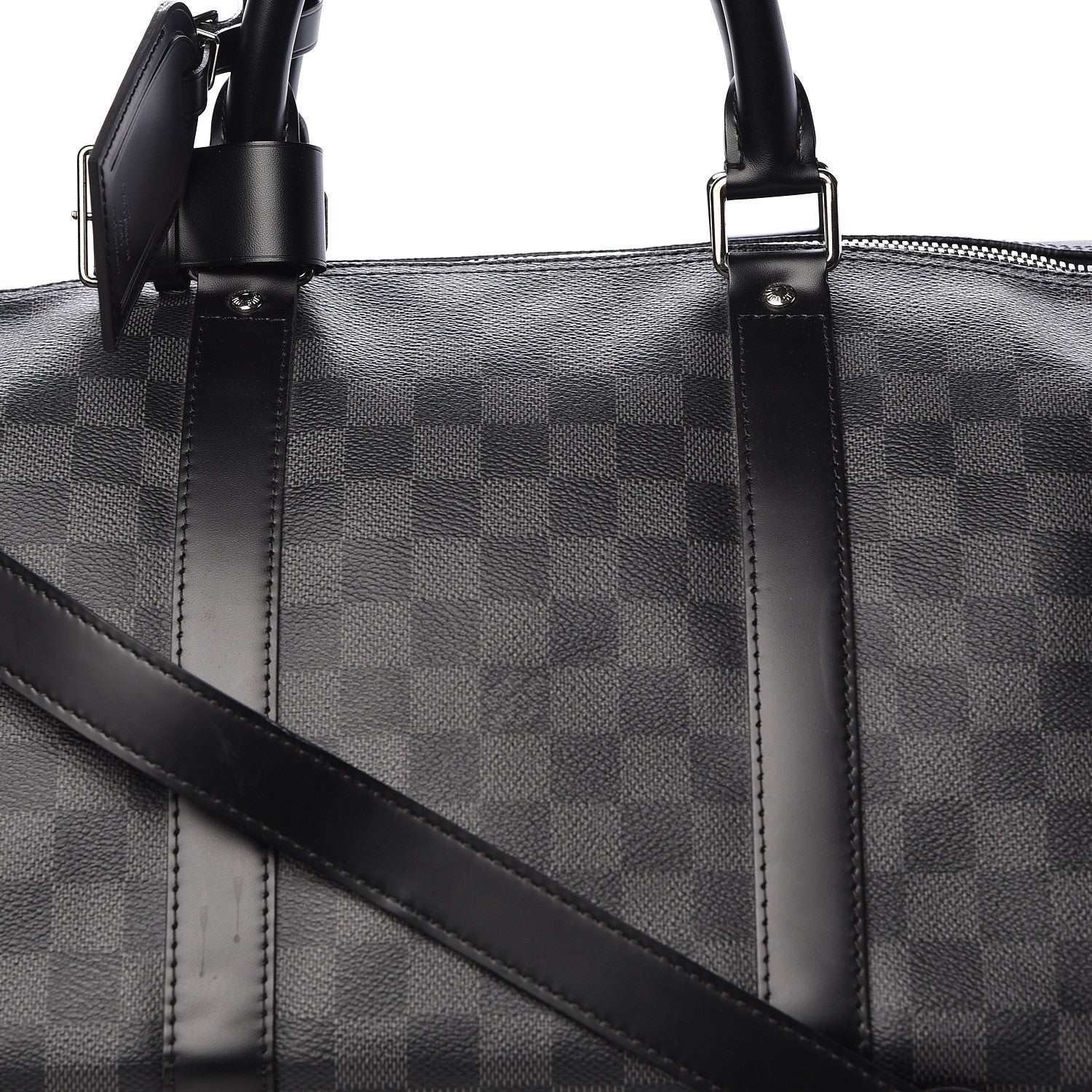 Louis Vuitton Damier Graphite Keepall Bandouliere 55 12 of 12
