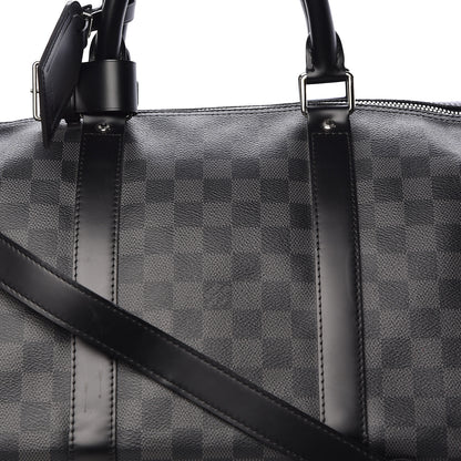 Louis Vuitton Damier Graphite Keepall Bandouliere 55 12 of 12