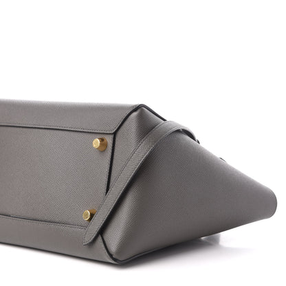 Celine Grained Calfskin Mini Belt Bag Grey 9 of 10