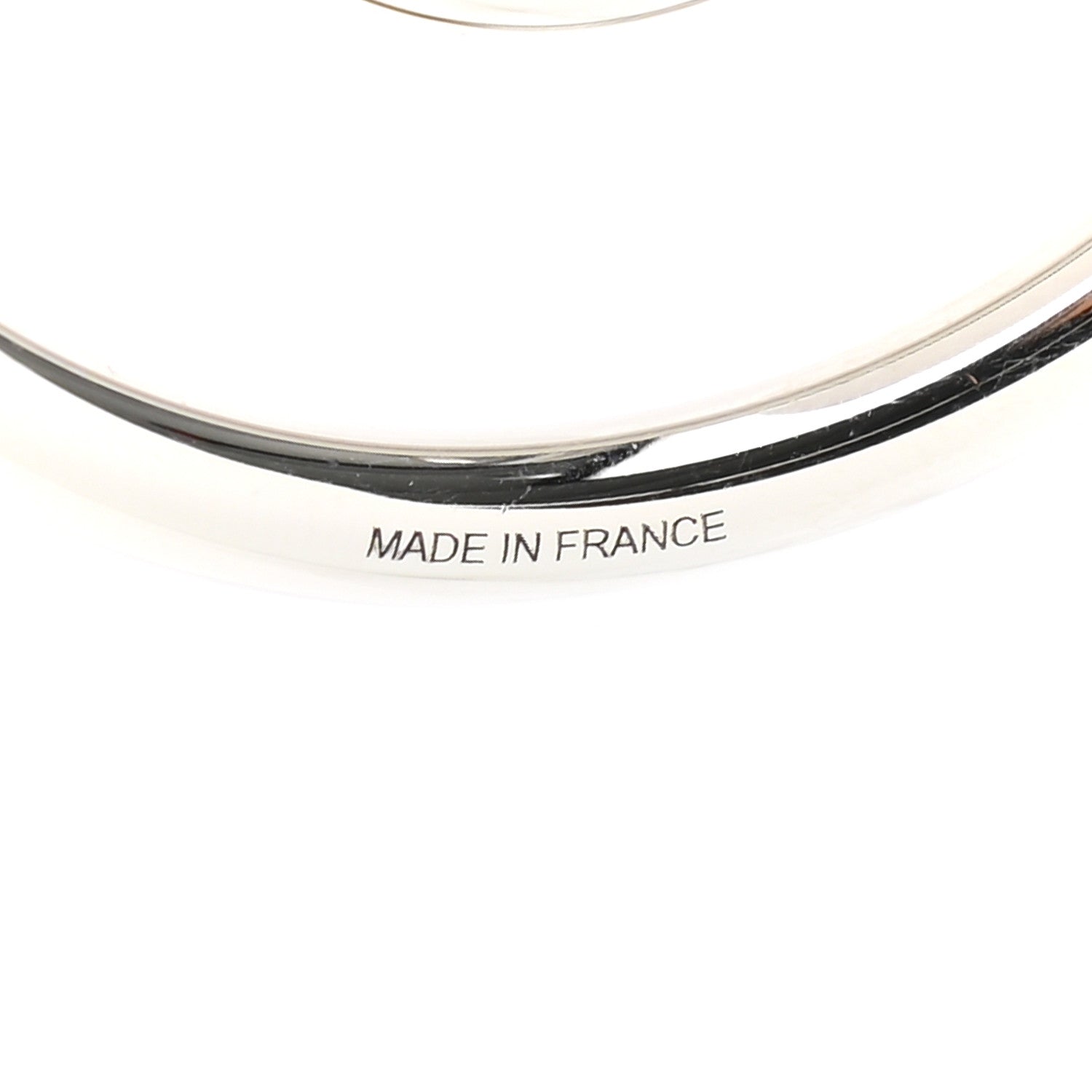 Hermes Stainless Steel Fer a Cheval Key Ring 4 of 4