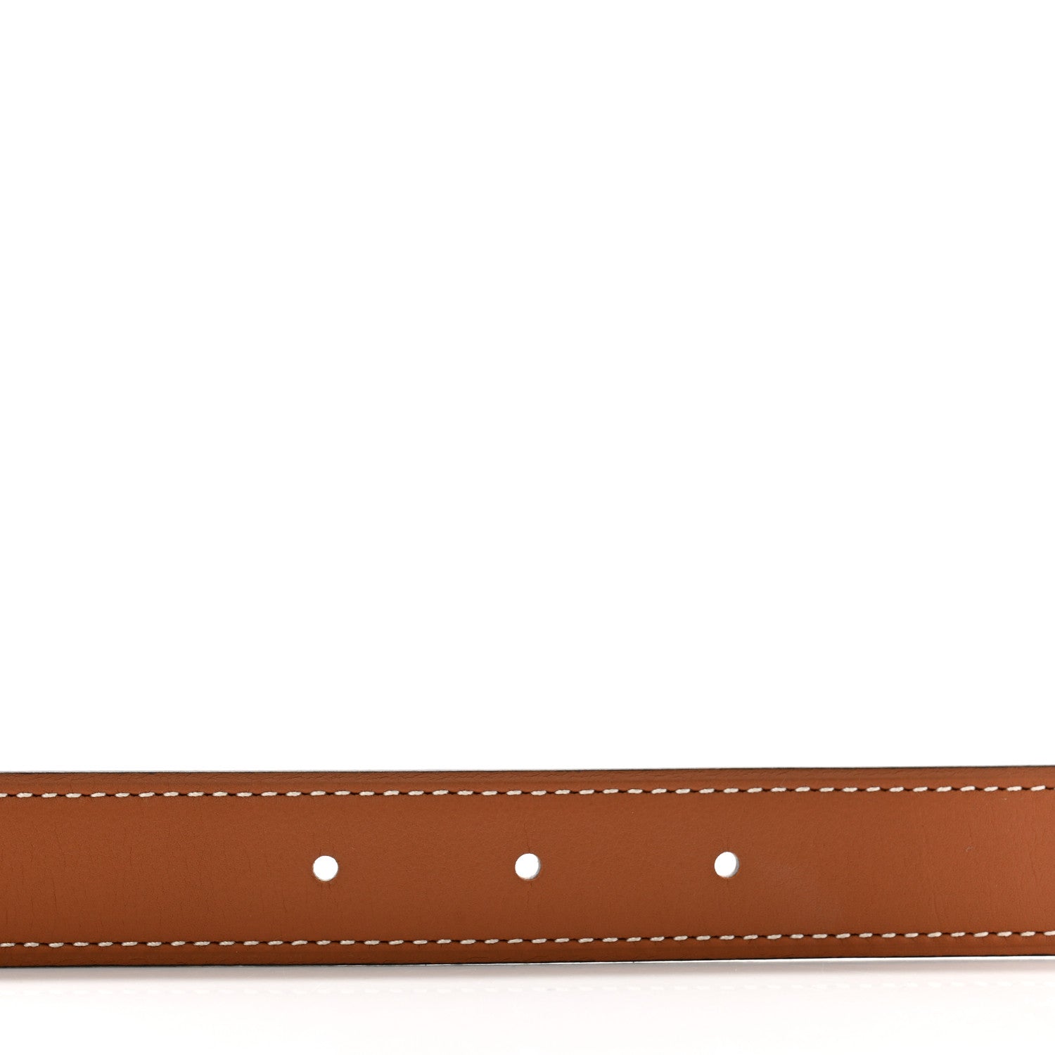 Hermes Swift Epsom 24mm Belt Strap 75 30 Craie Gold 3 of 6