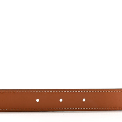 Hermes Swift Epsom 24mm Belt Strap 75 30 Craie Gold 3 of 6