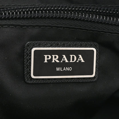 Prada Re-Nylon Saffiano Belt Bag L Black 7 of 11