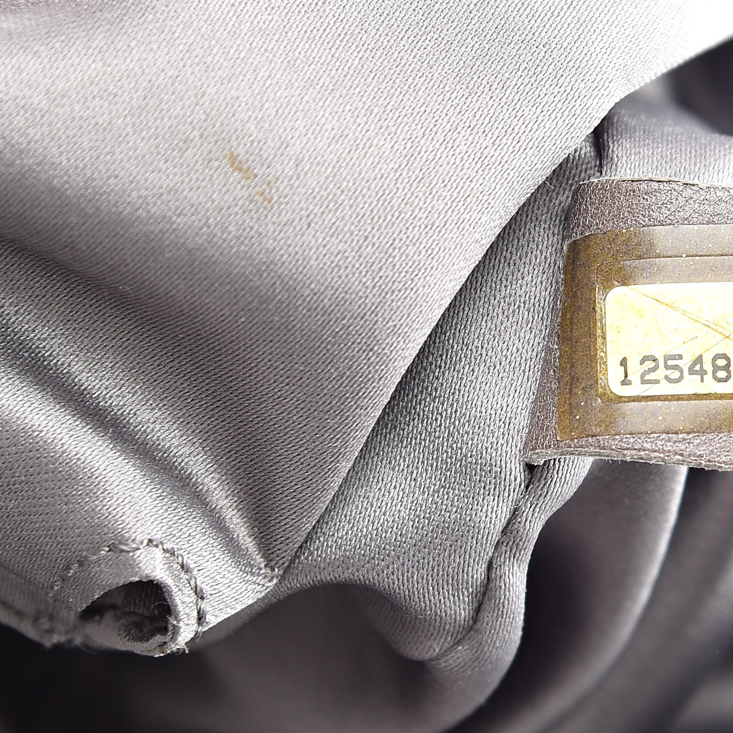 Chanel Calfskin Bubble Quilt Accordion Flap Grey 7 of 13