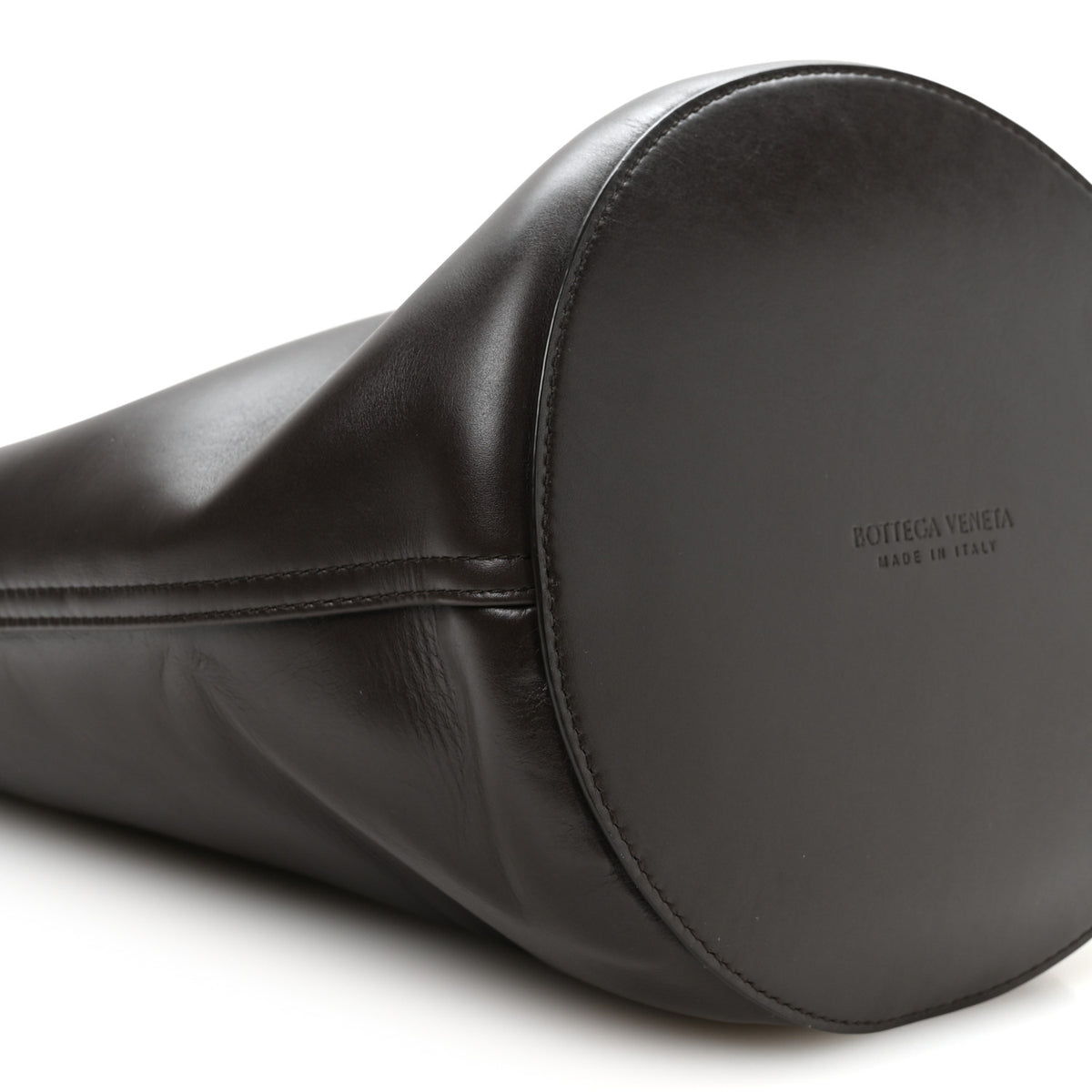 Smooth Calfskin Small Liberta Bucket Bag Fondant