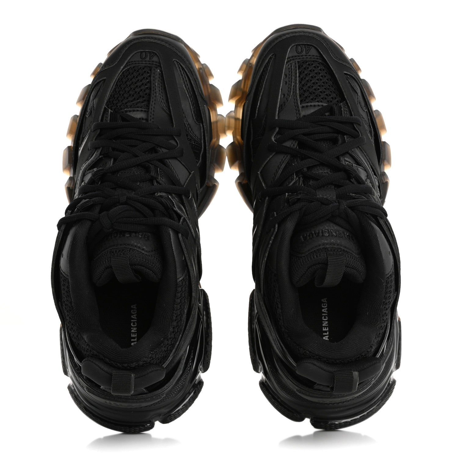 Balenciaga Mesh Nylon Mens Track Sneakers 40 Black 2 of 13