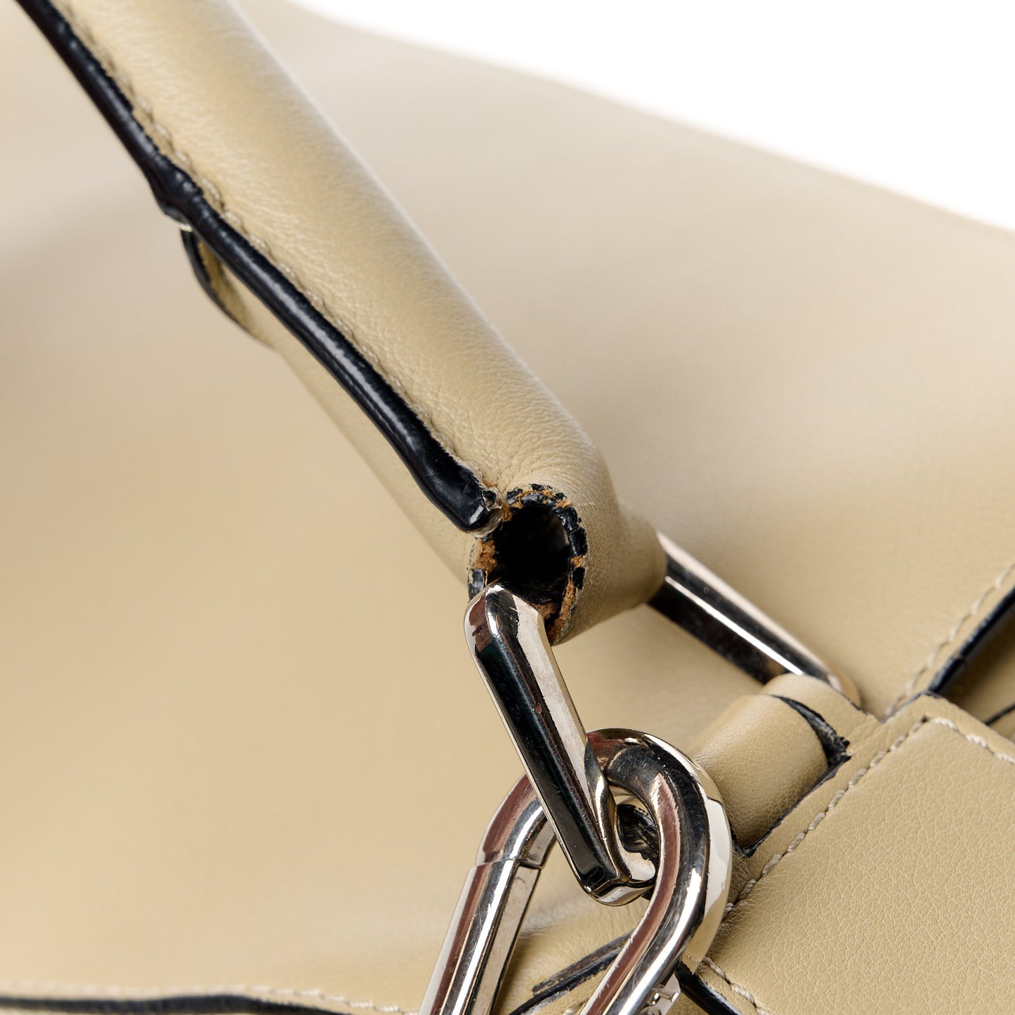 Calfskin Large Puzzle Bag Piedra