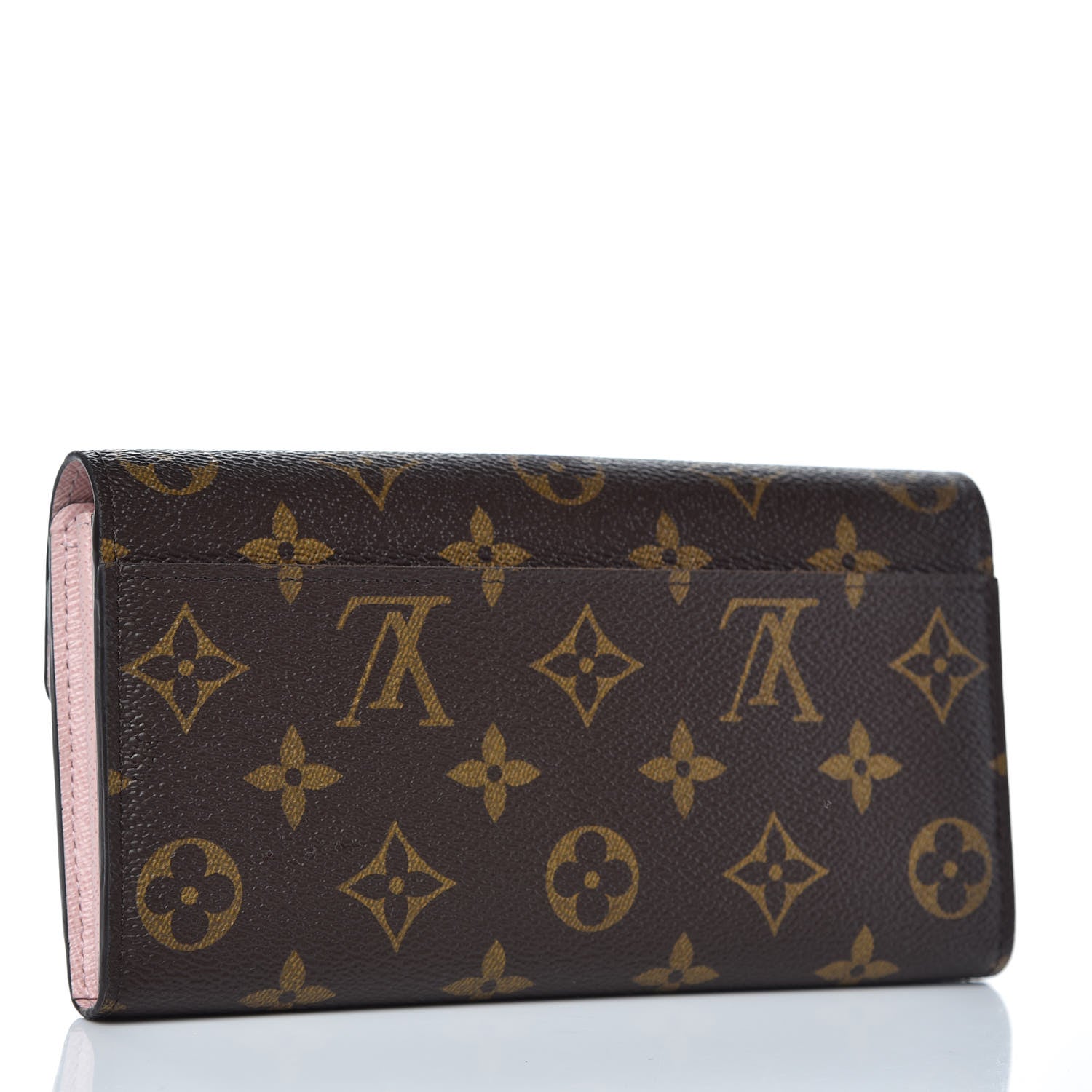 Louis Vuitton Monogram Sarah Wallet NM Rose Ballerine 3 of 7