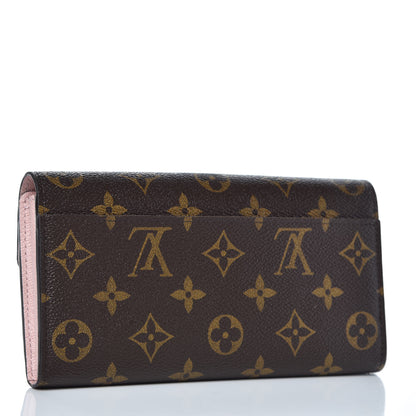 Louis Vuitton Monogram Sarah Wallet NM Rose Ballerine 3 of 7