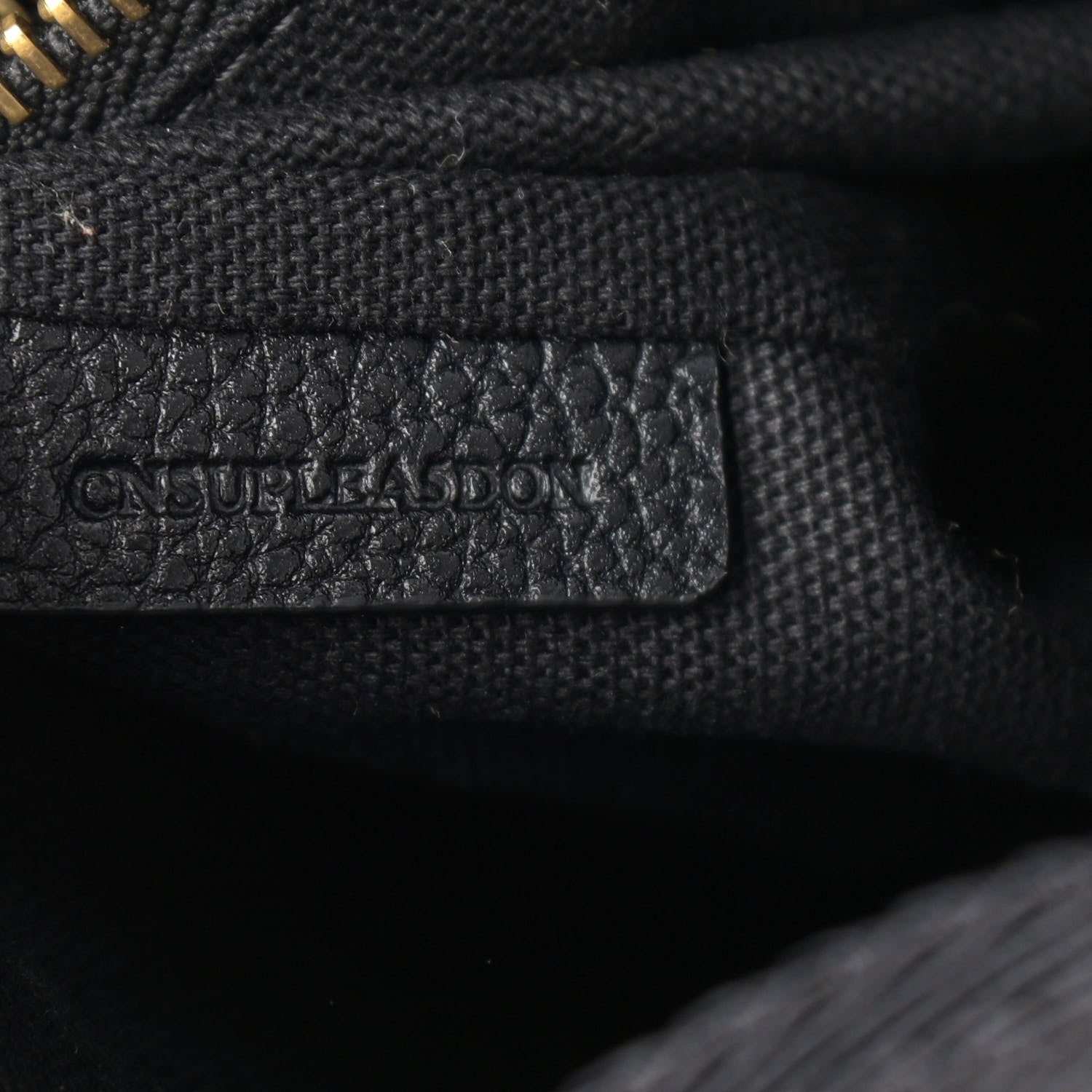 Burberry Canvas Mega Check Small Baildon Messenger Bag Black 7 of 10