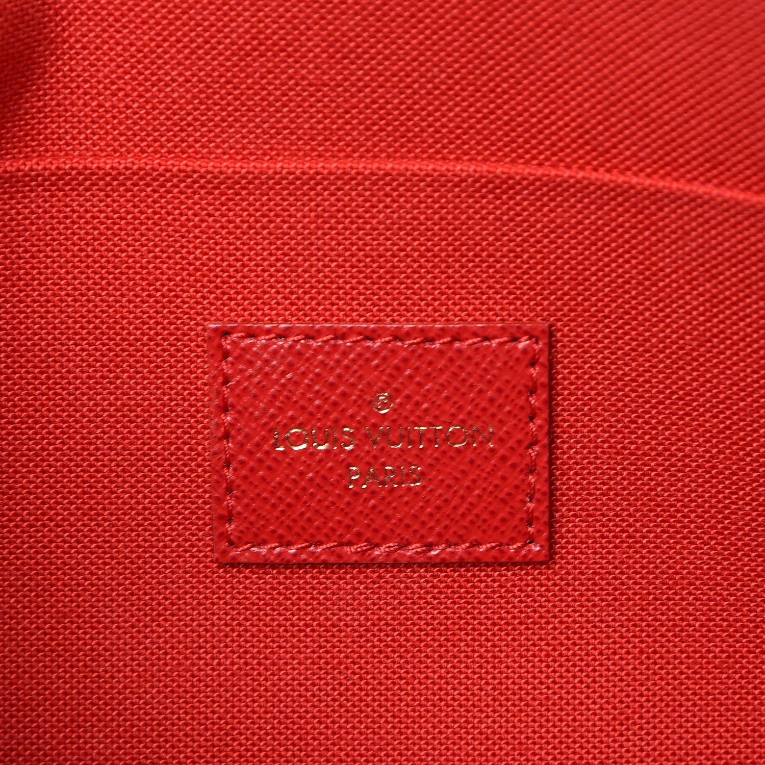 Louis Vuitton Damier Ebene Pochette Felicie Chain Wallet 7 of 11