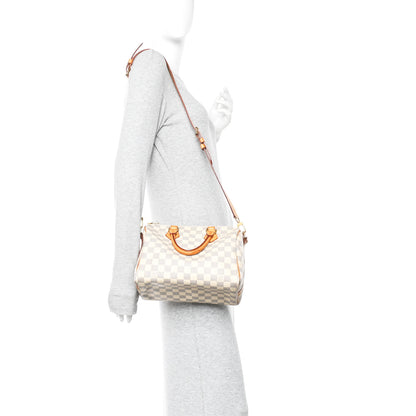 Louis Vuitton Damier Azur Speedy Bandouliere 25 2 of 15