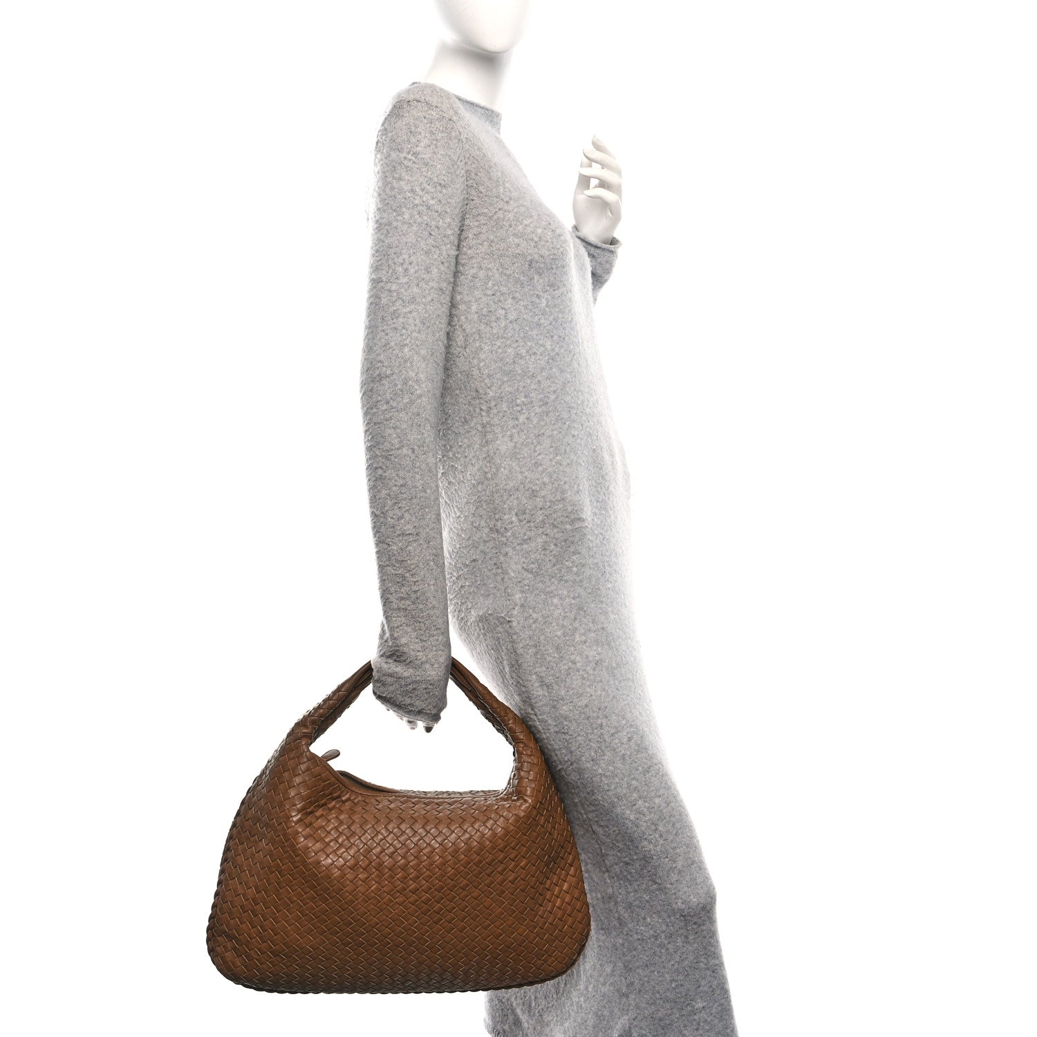 Bottega Veneta Nappa Intrecciato Large Veneta Hobo Chene 2 of 10