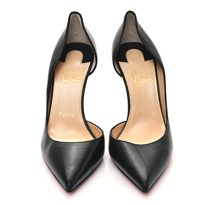 Christian Louboutin Shiny Nappa Iriza 100 Pumps 38 Black 2 of 9